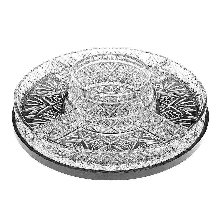 Dublin Crystal 5 Section Lazy Susan
