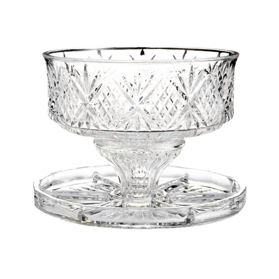 Dublin Crystal Footed Cake Dome